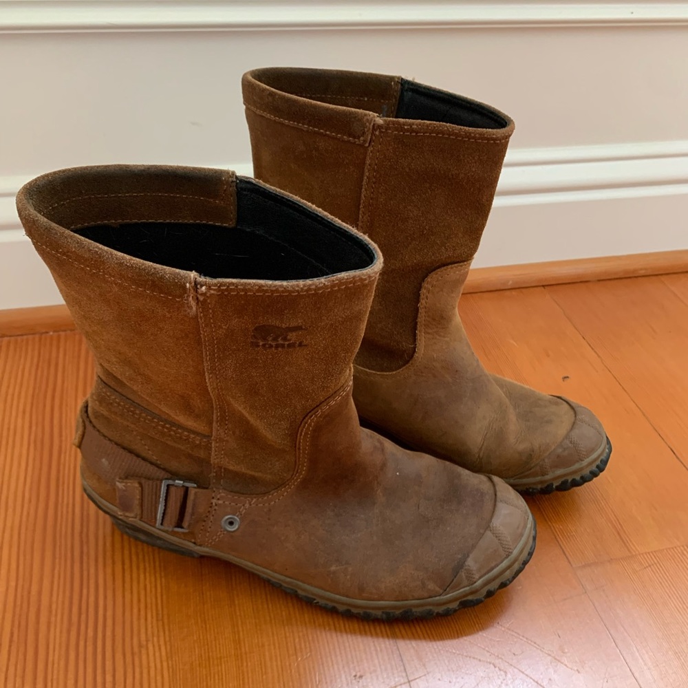 Sorel Brown Leather Boots